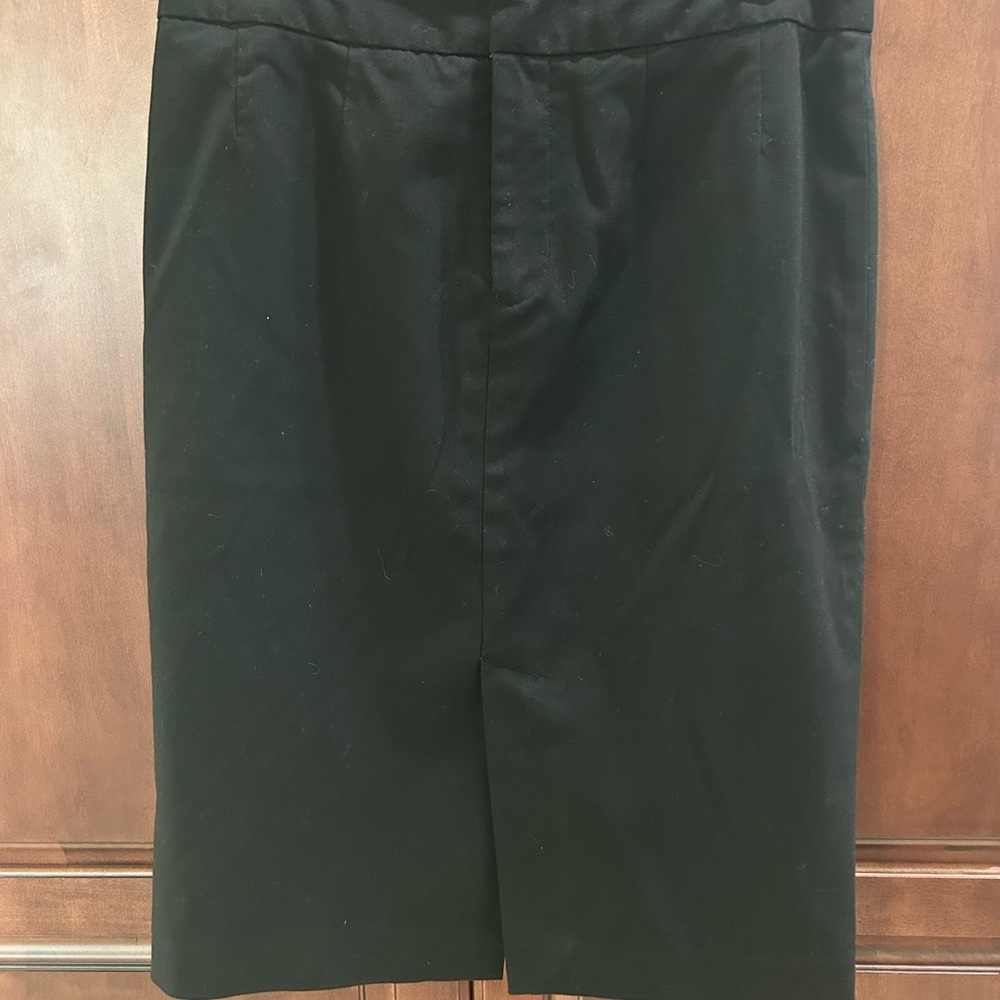 Classic Black Pencil Skirt